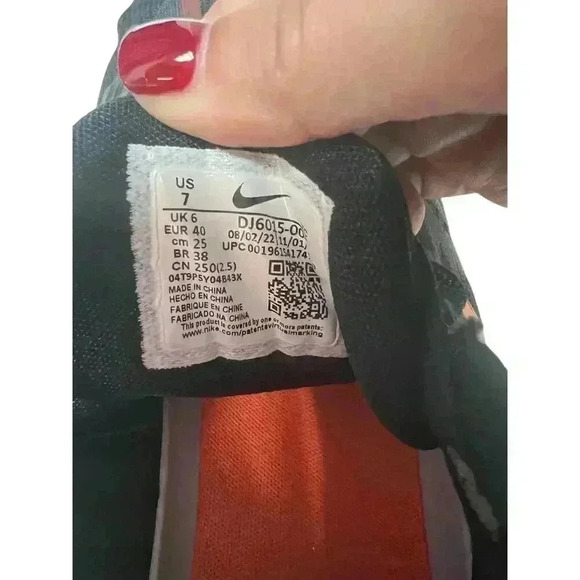 Nike Air Zoom GT Cut 2 Low Nike University Men's Basketball Orange Black 7 - Picture 8 of 13